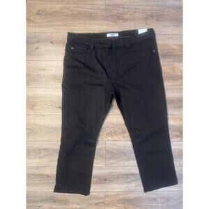 NWT Tommy Hilfiger Tommy Jeans Stretch Straight Black Denim Jeans Size 46X30